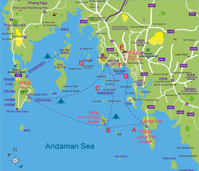 首次去甲米不知道怎么玩这篇攻略帮你搞定