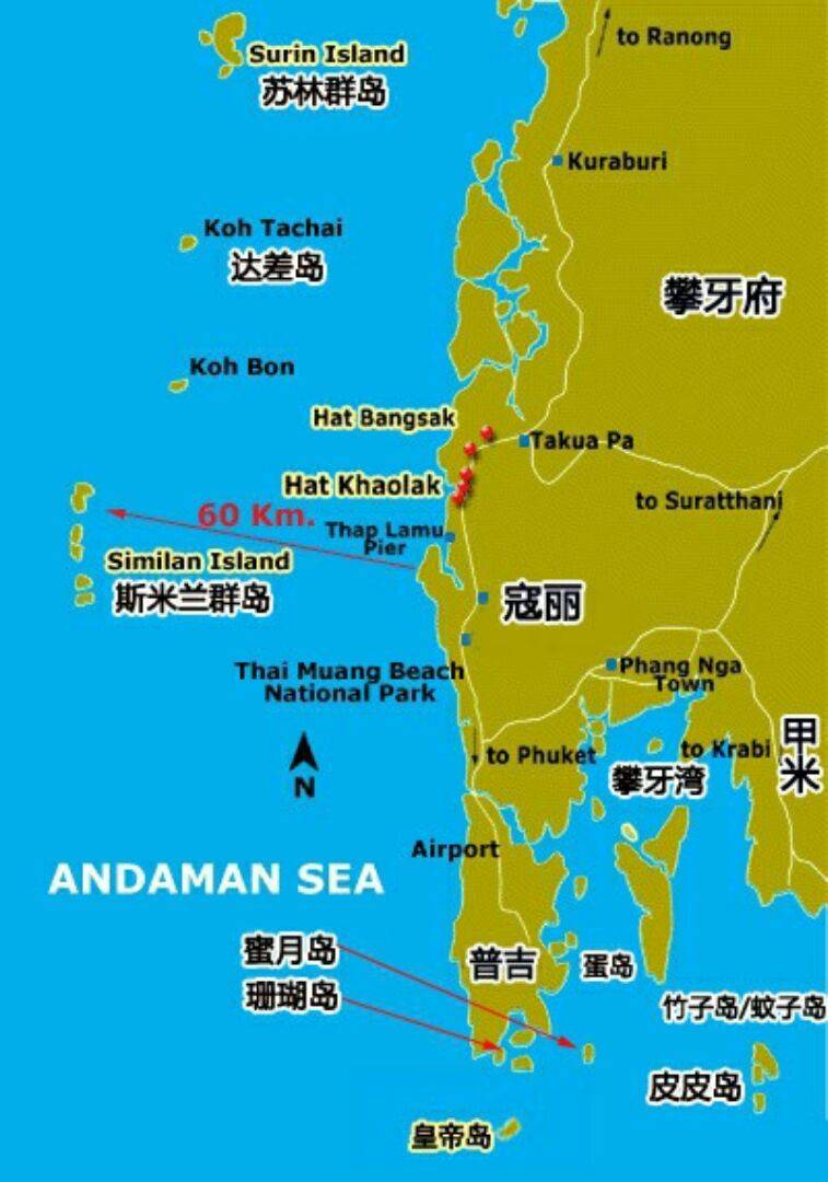 普吉岛的位置图片