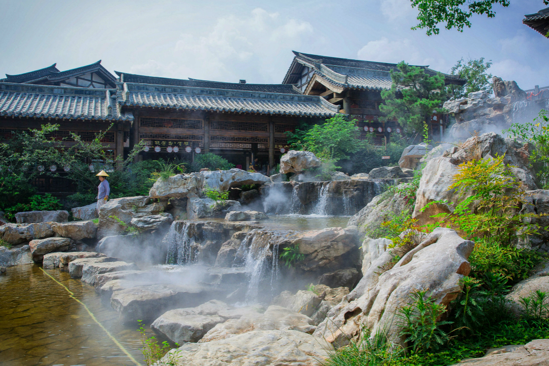 常州东方盐湖城夜间大门票穿越梦回茅山抖音舞水幕秀