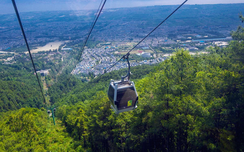              苍山洗马潭大索道
