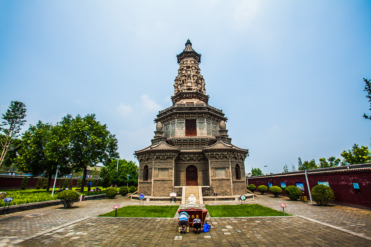 【正定景点图片】广惠寺华塔