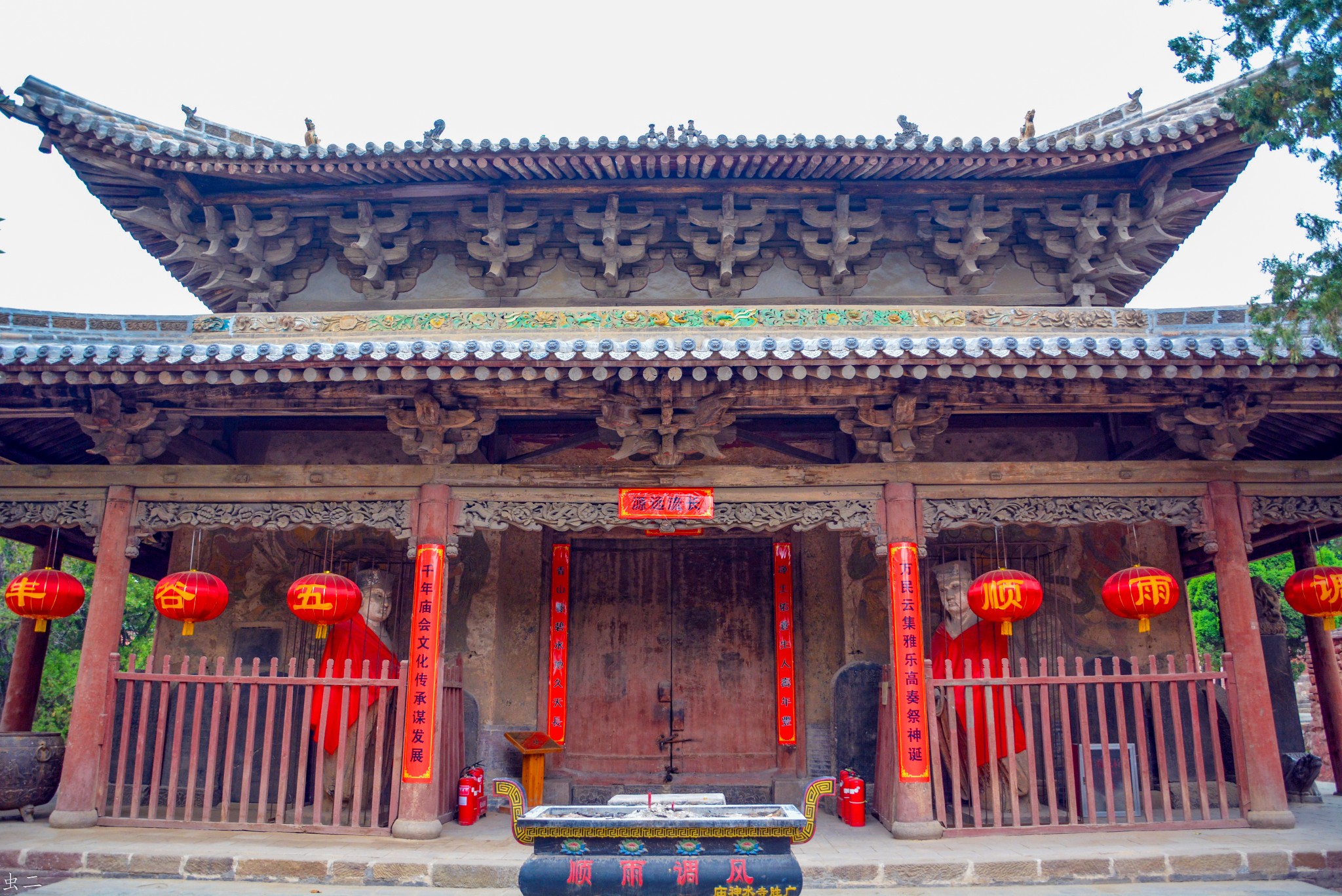 广胜下寺 水神庙 霍泉 分水亭