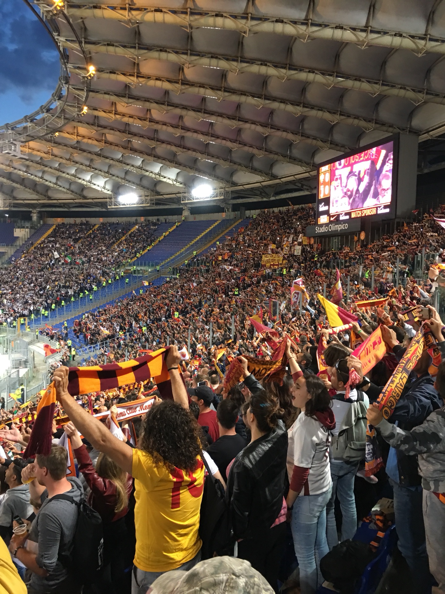 罗马主场看意甲——随任在意大利