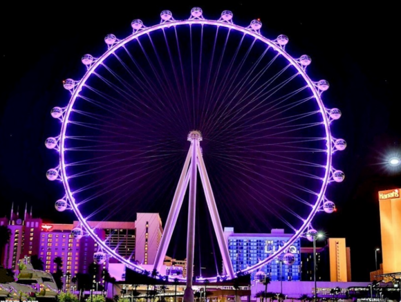 金秋钜惠 10秒出票 美国 拉斯维加斯 high roller 豪客摩天轮门票(扫