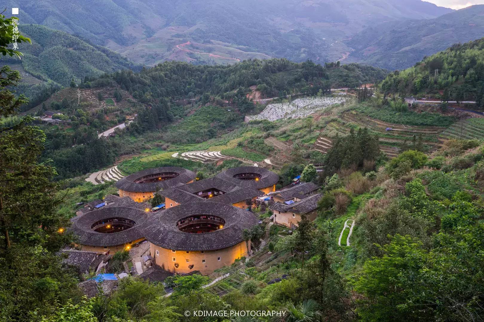福建土楼标志性建筑:四菜一汤