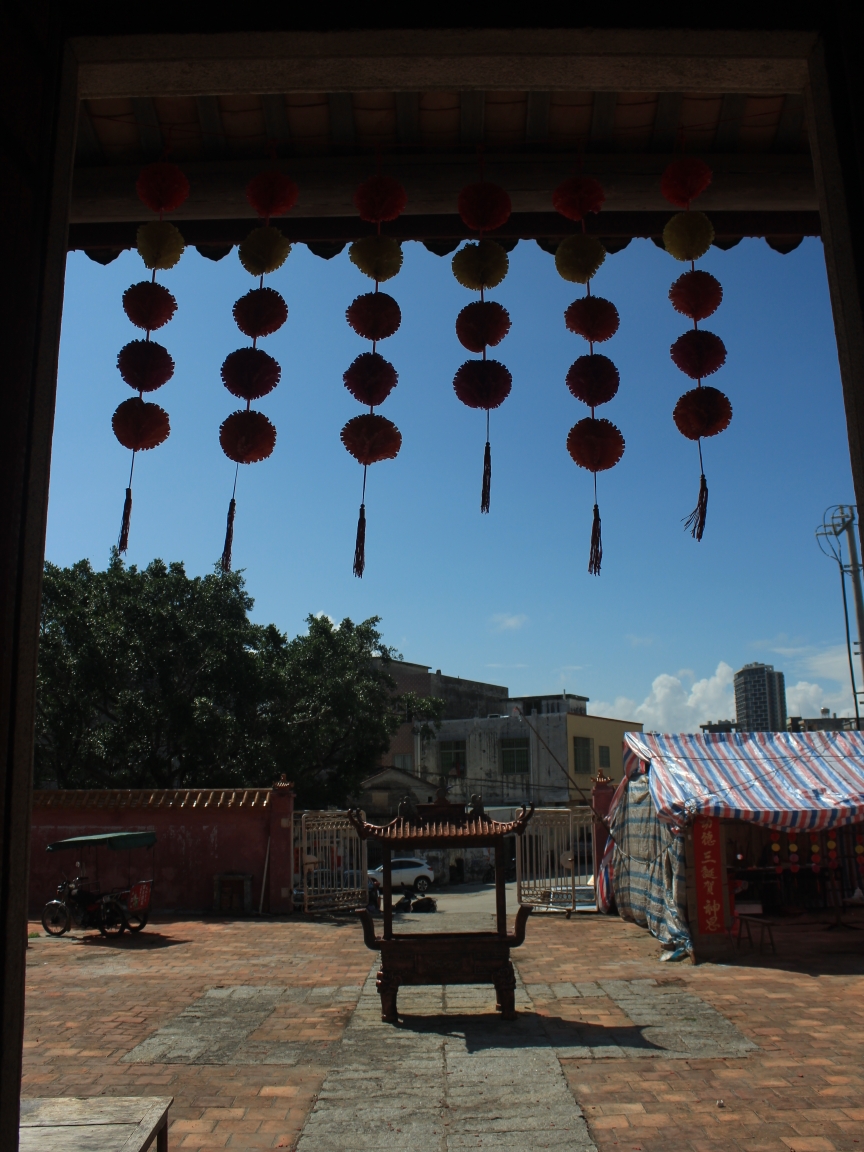 阳江市东平镇的天后宫(清朝时期留下来的寺庙)