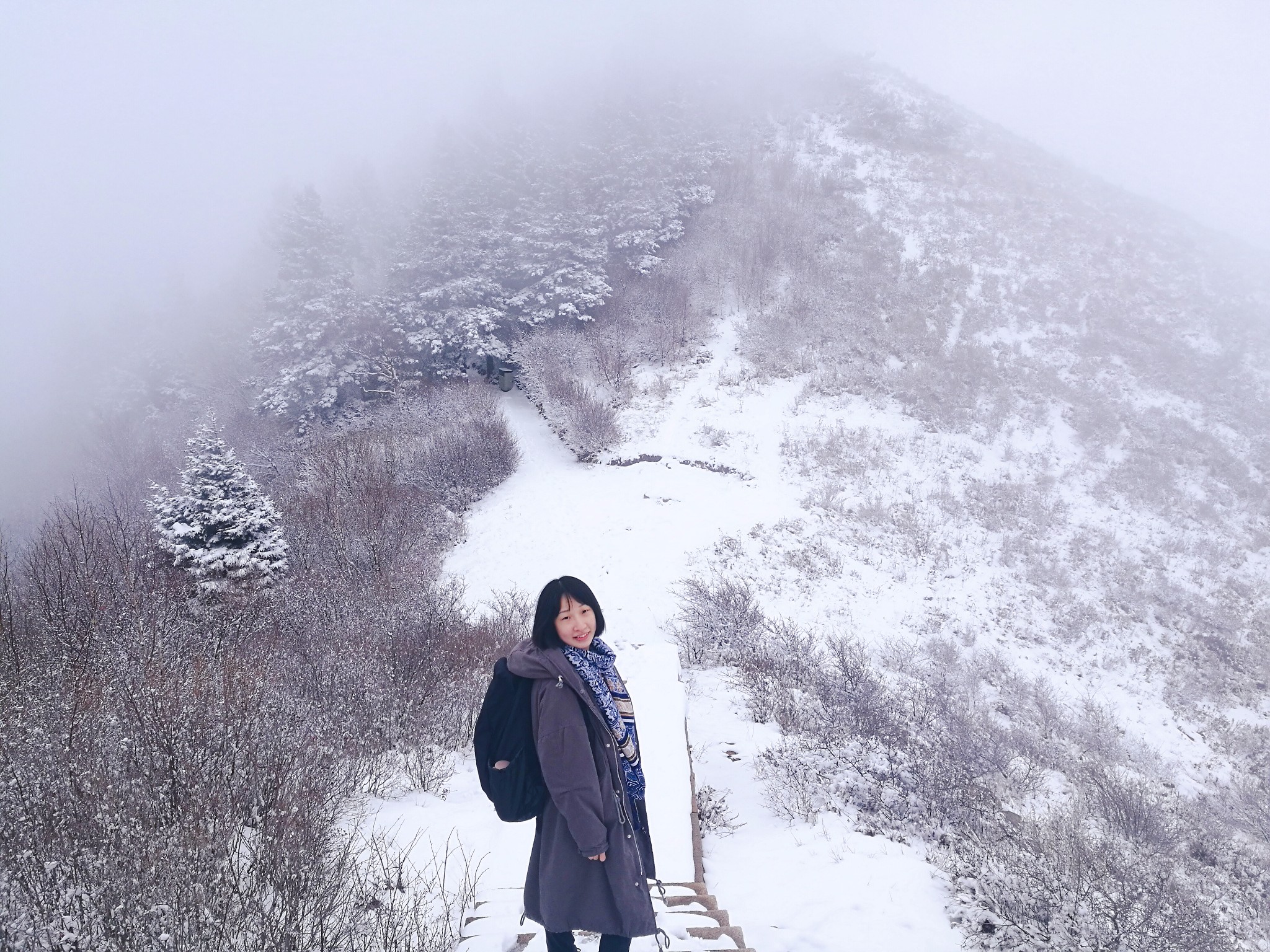 集齐五岳之——雪后恒山（两个妹子的五岳打卡...