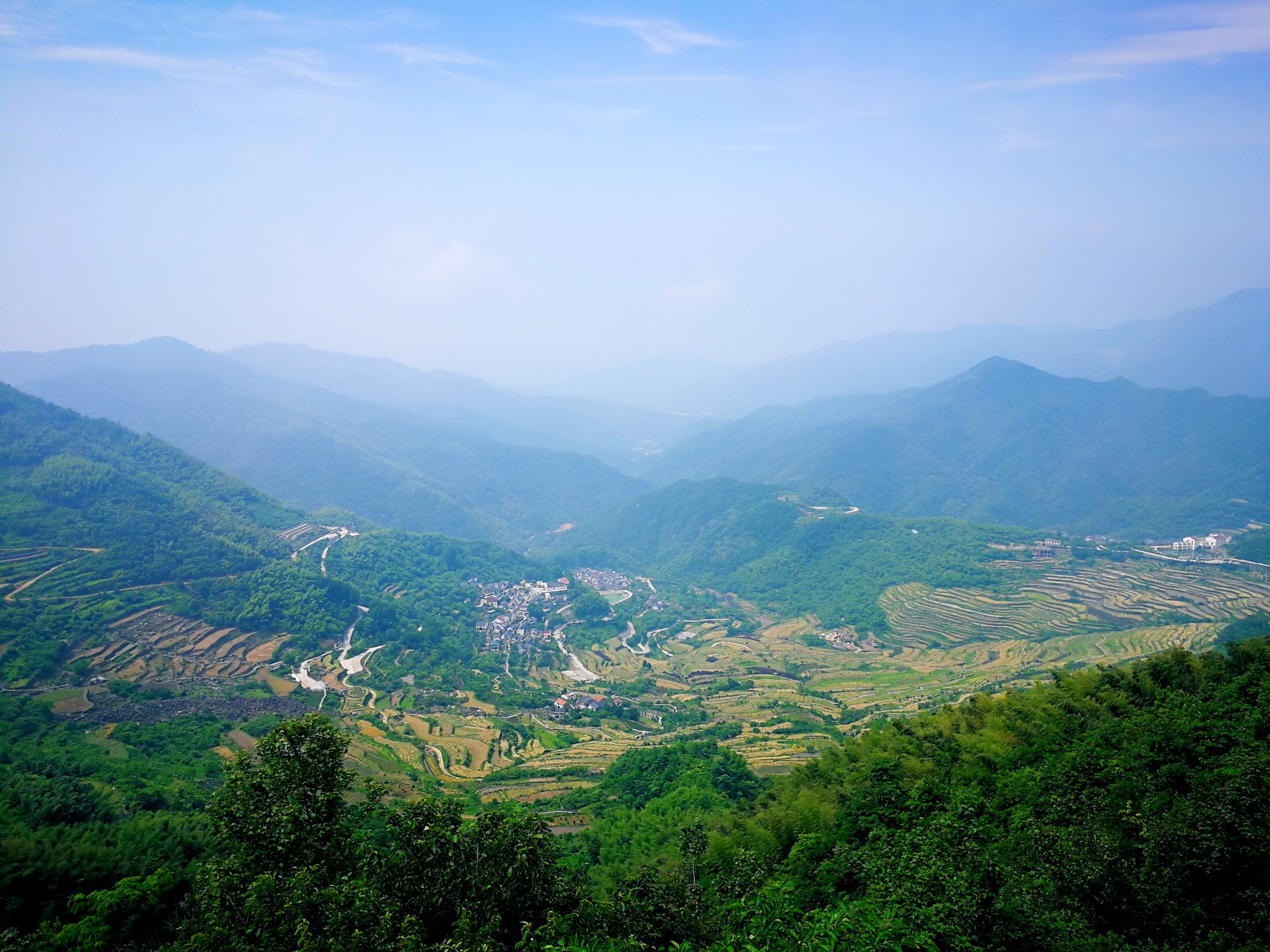 错失了山顶风景的覆卮山值得再来