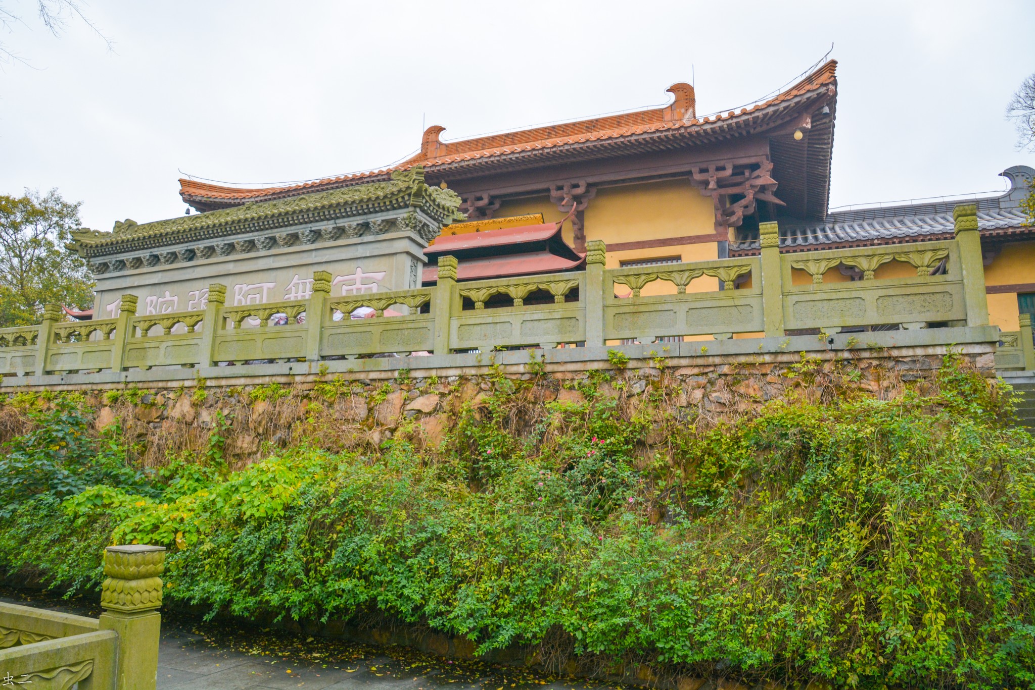 嘉兴平湖外蒲山通天桥小普陀禅寺