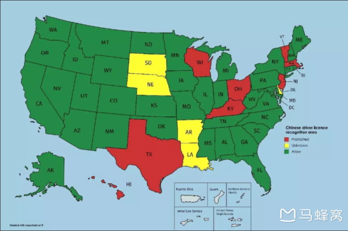 中国驾照翻译件是否可在美国德州自驾