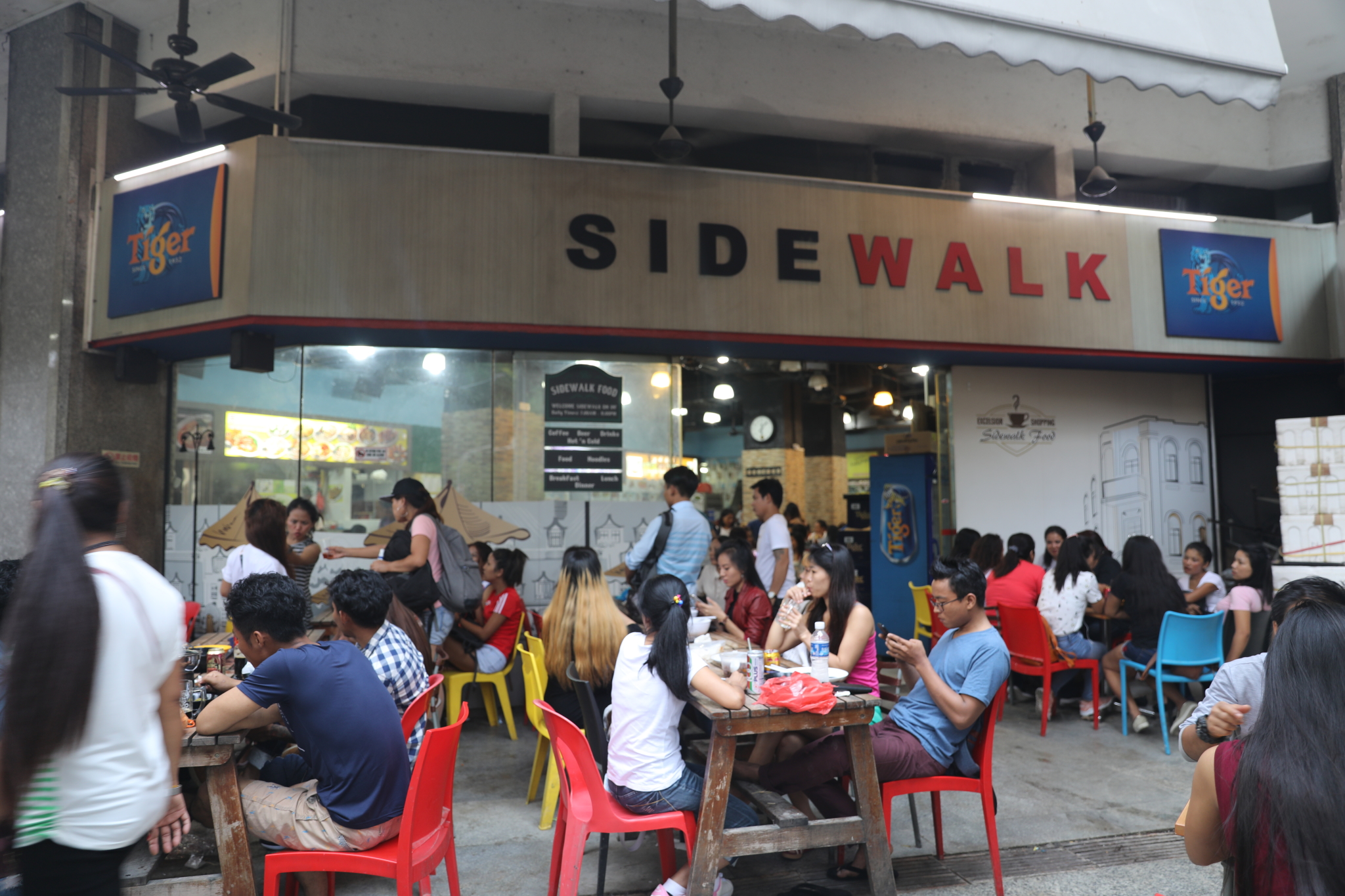 新加坡美食-Side walk seafood