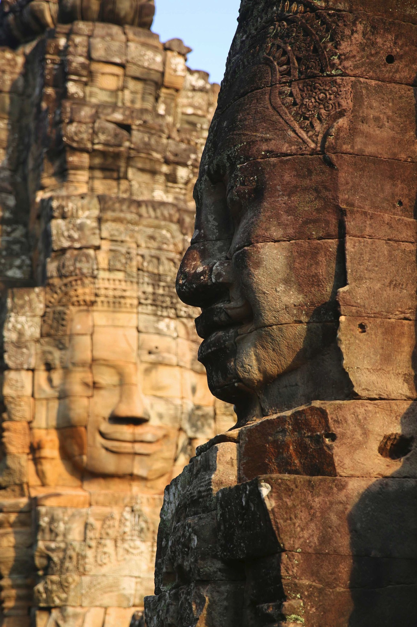 巴戎寺 高棉的微笑图片