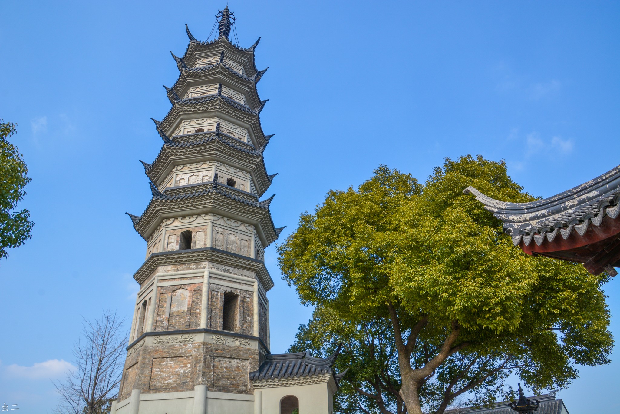 苏州 上方山-楞伽塔-治平寺-石湖(古塔巡礼系列之123)_游记