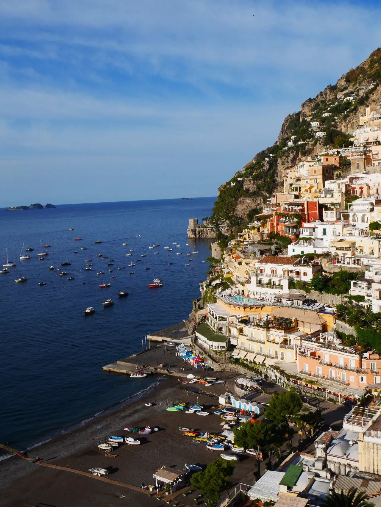 自驾阿马尔菲海岸,在波西塔诺追逐南意的地中.