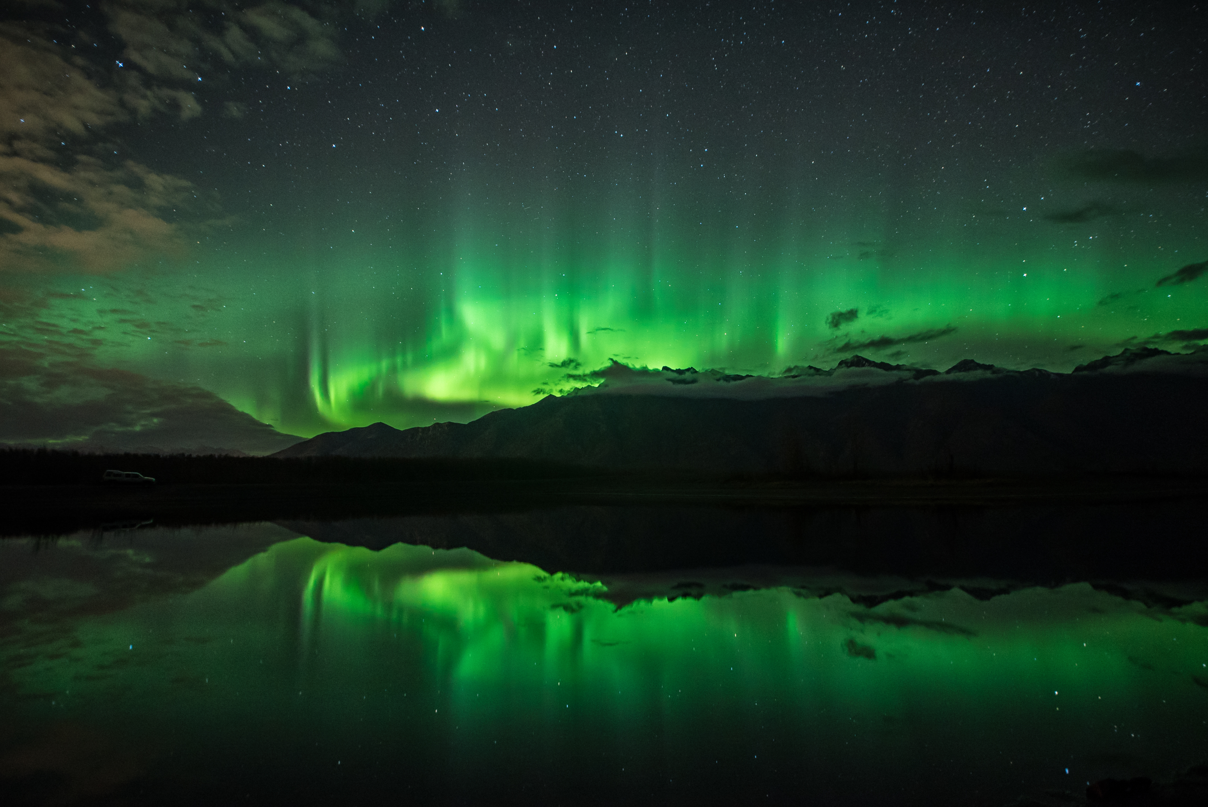 费尔班克斯进安克雷奇出6天极光之旅(游览坦纳根 4次极光观测 探秘北