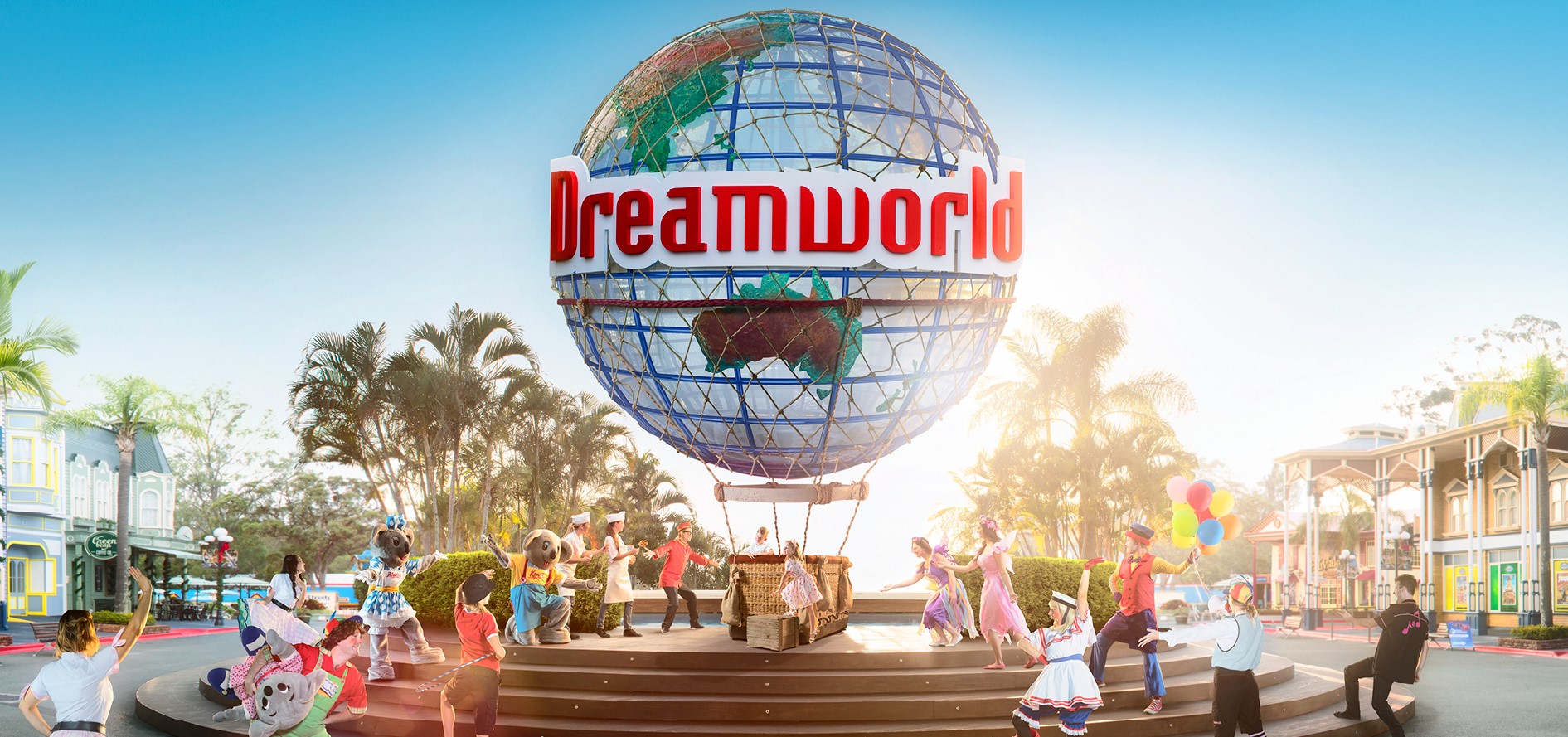 梦幻世界是澳大利亚可以一站式体验澳洲特色的乐园.