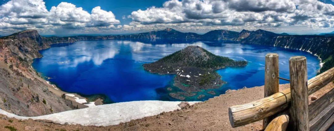 俄勒冈州最大的淡水湖crater Lake 手机马蜂窝