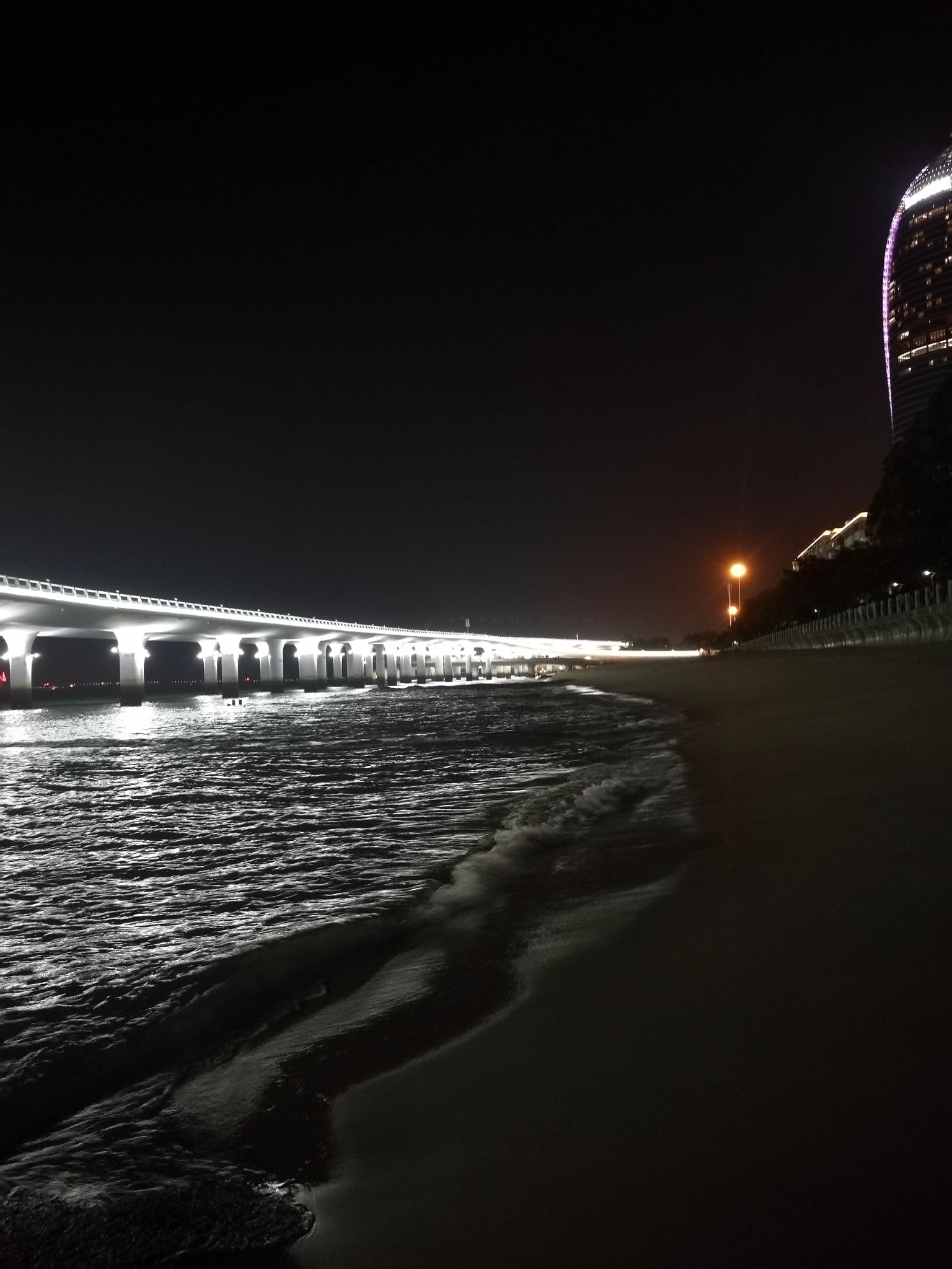 厦门夜景---演武大桥观景平台夜游
