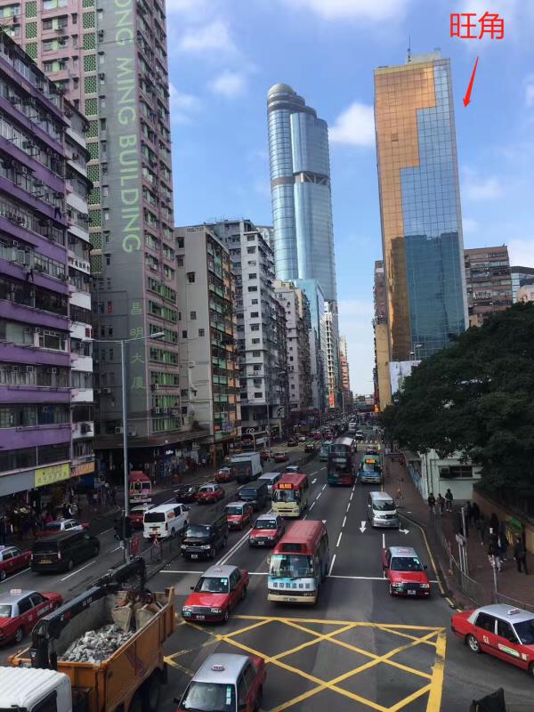 香港中心的街道公园图片