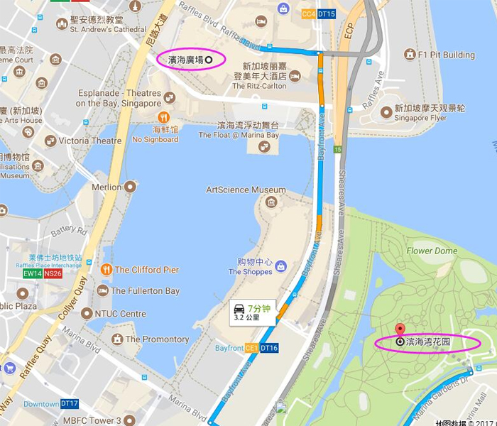 新加坡滨海湾花园滨海湾花园花穹和云雾林双园门票电子票扫码入园无需