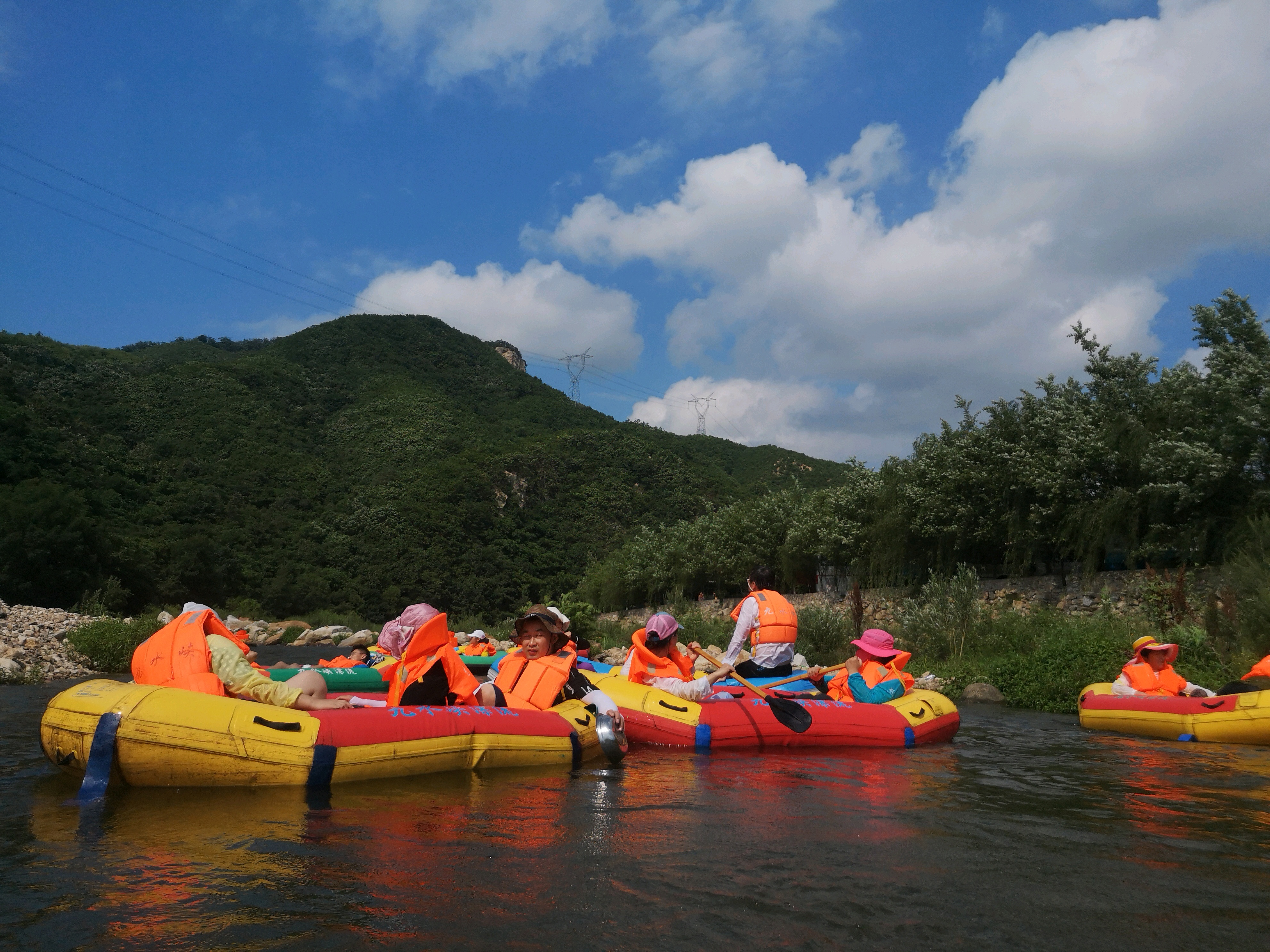 宽甸九水峡漂流介绍, 九水峡漂流地址-交通-门票 - 马蜂窝