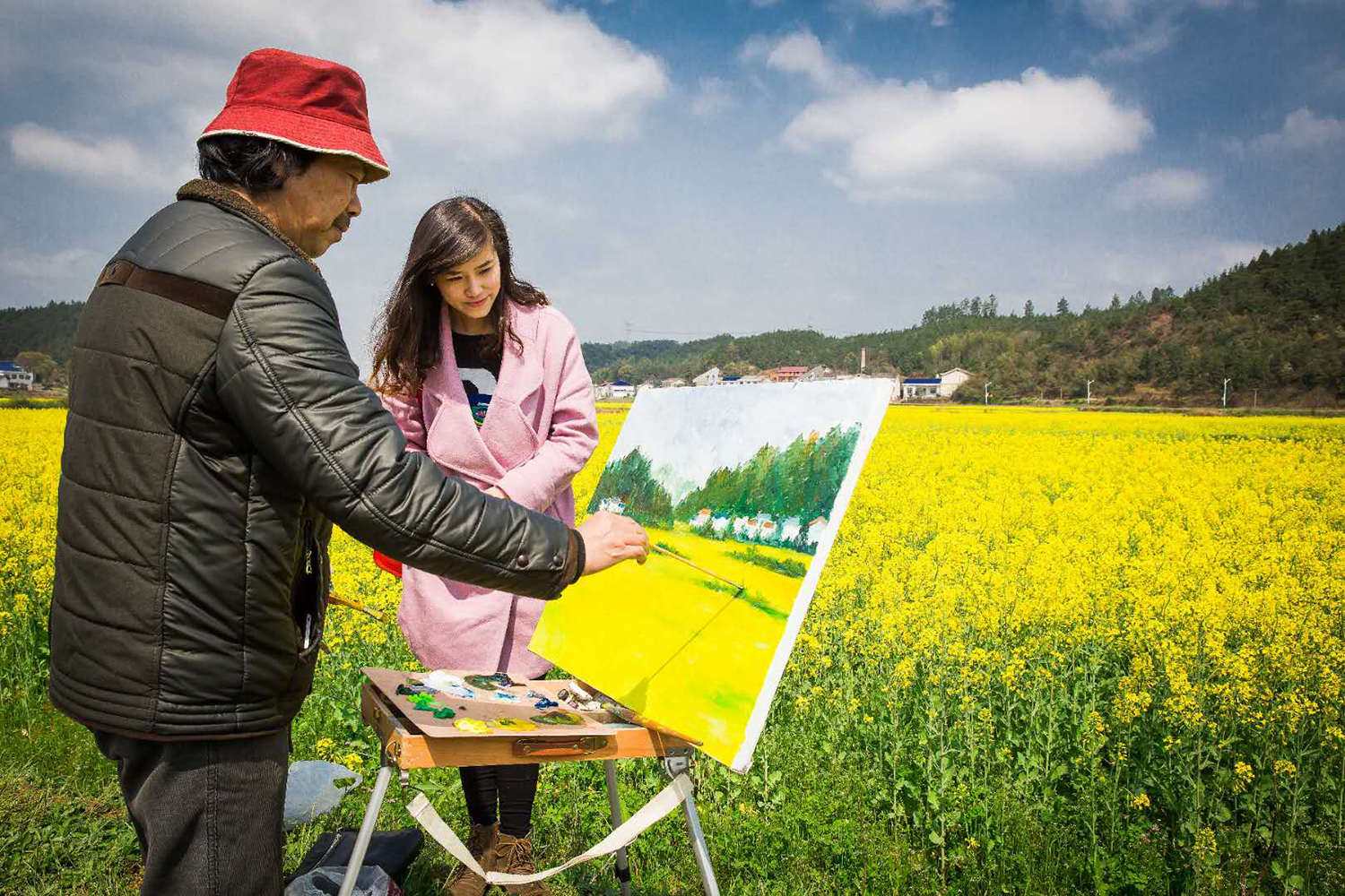 走进春华邂逅最美洞田花海 —百熙村