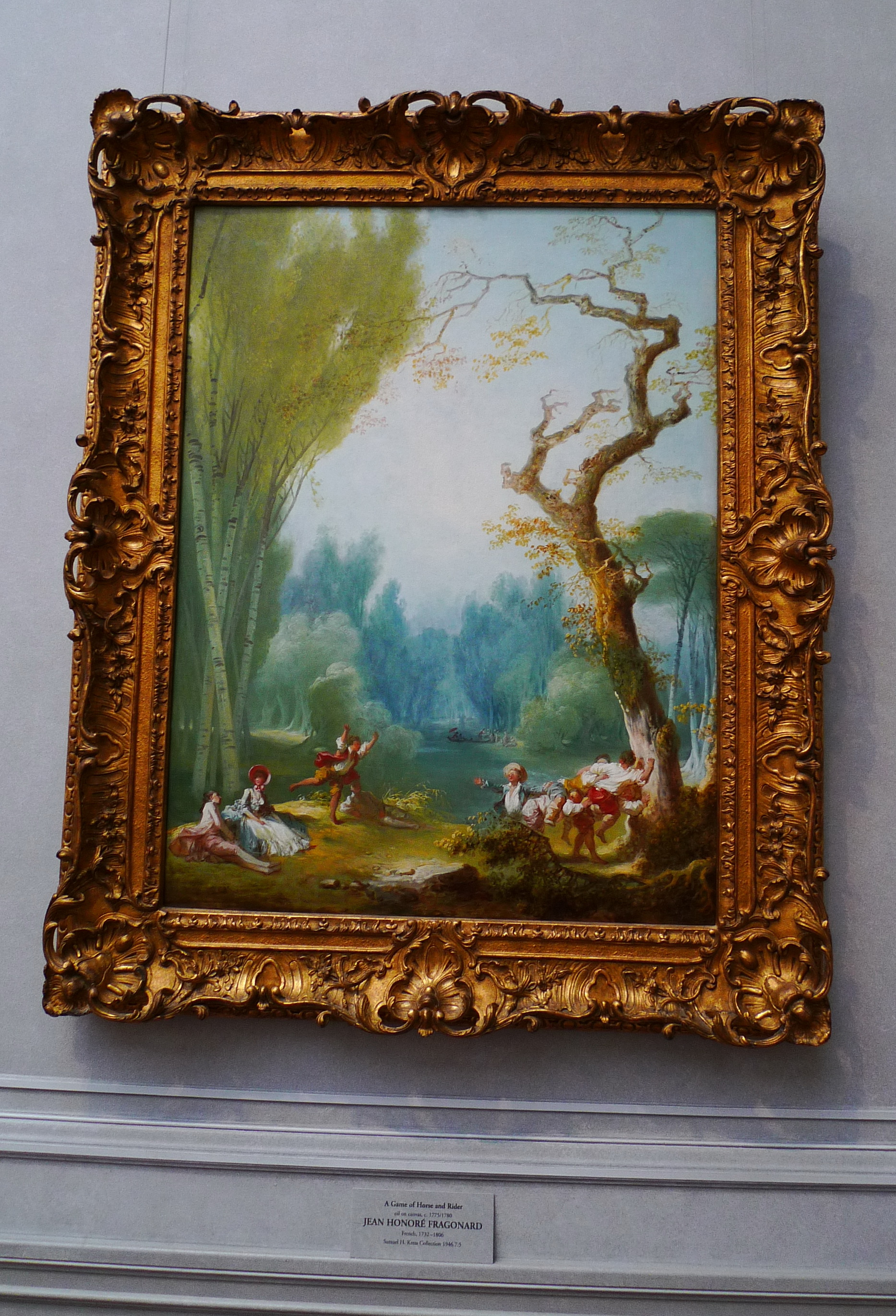《秋千》jean - honore fragonard ,让 - 奥诺雷·弗拉贡纳尔 ,1732