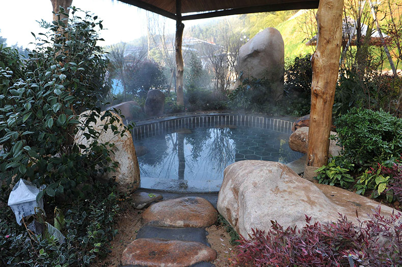 广州至清远新银盏温泉直通车一日游新银盏森林温泉含自助午餐免费小吃