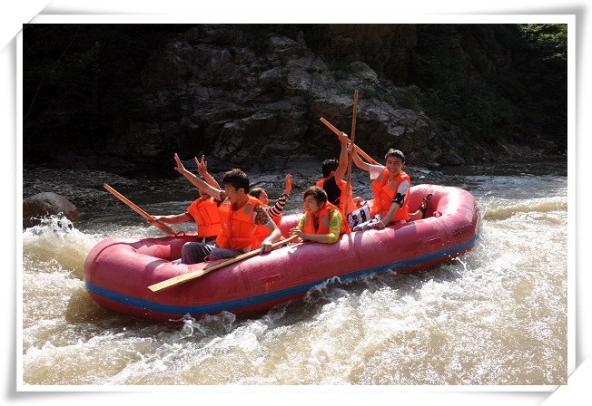 大连庄河优胜美地漂流一日游体验激情滑道全程10公里激情漂流