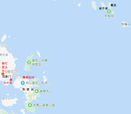 大青山 普陀山 东极岛 五天时间 求规划行程 马蜂窝