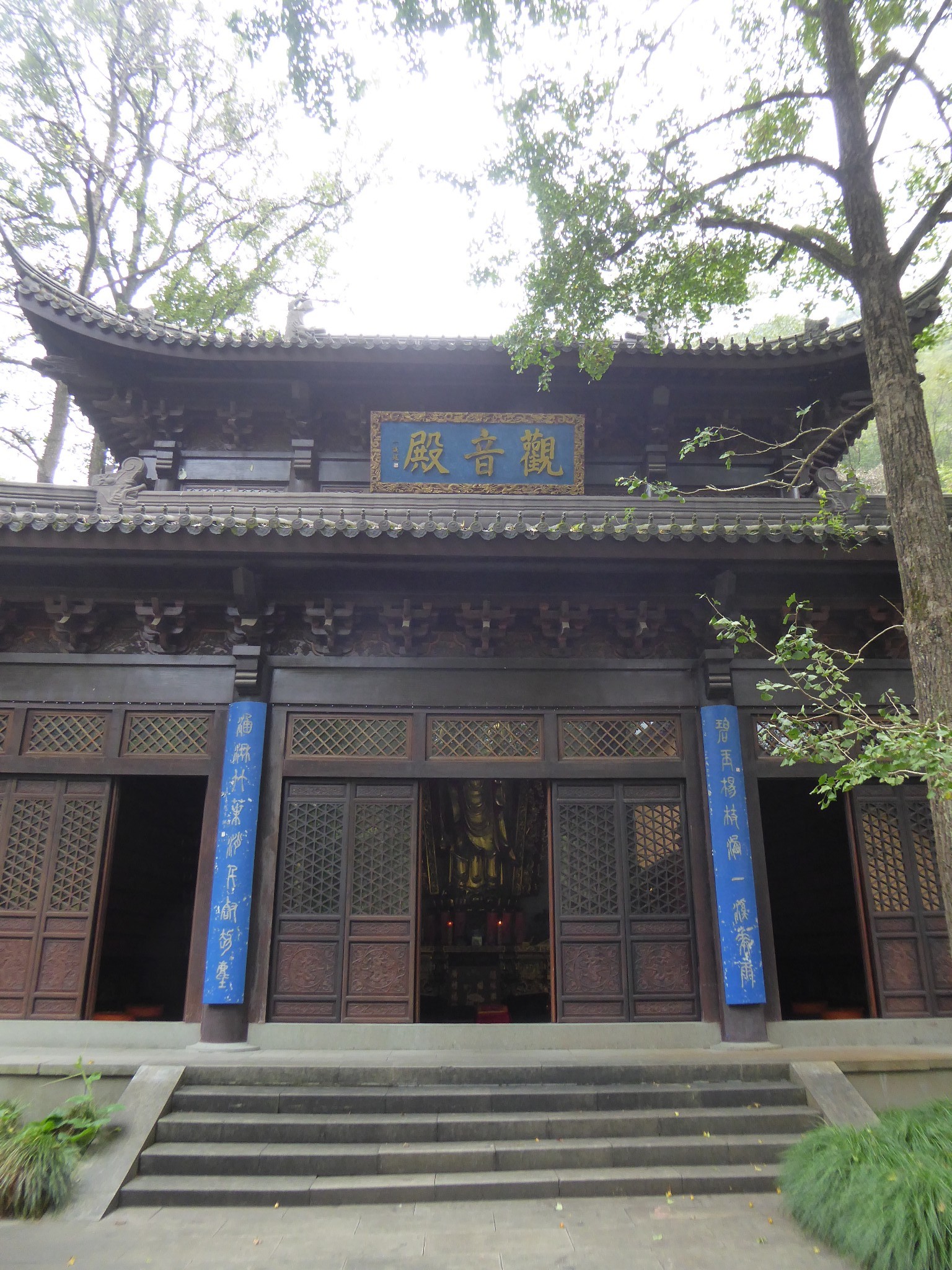 诸暨五泄观瀑,探幽,访禅寺.