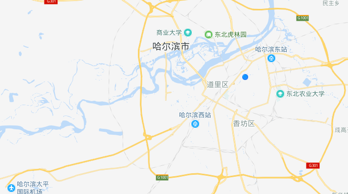 哈尔滨市区【松北区,道里区,道外区,南岗区,香坊区,平房区】接送区域