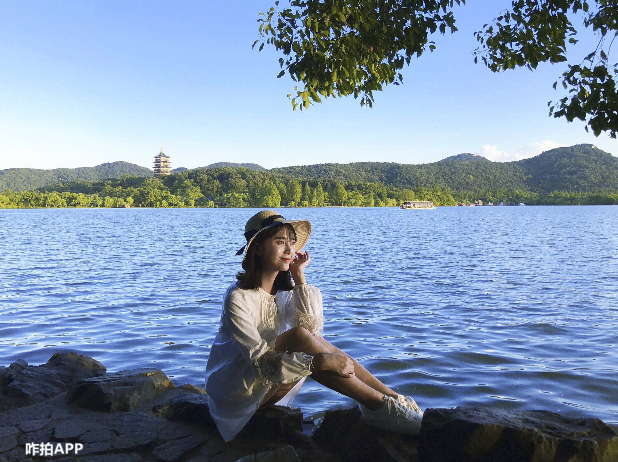 杭州旅游拍照揭秘高逼格西湖游客照大解析