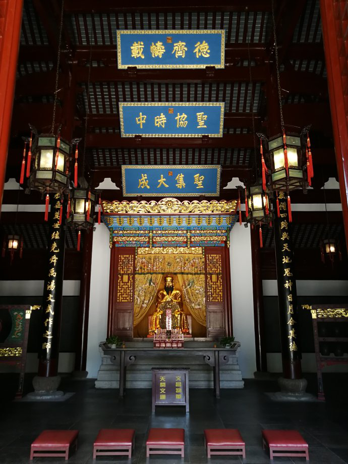 上海老城厢老西门逛文庙