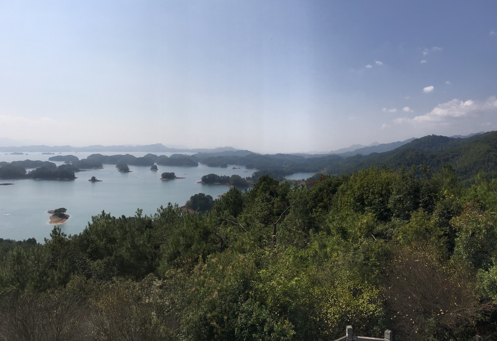 千島湖梅峰島,漁樂島,龍山島