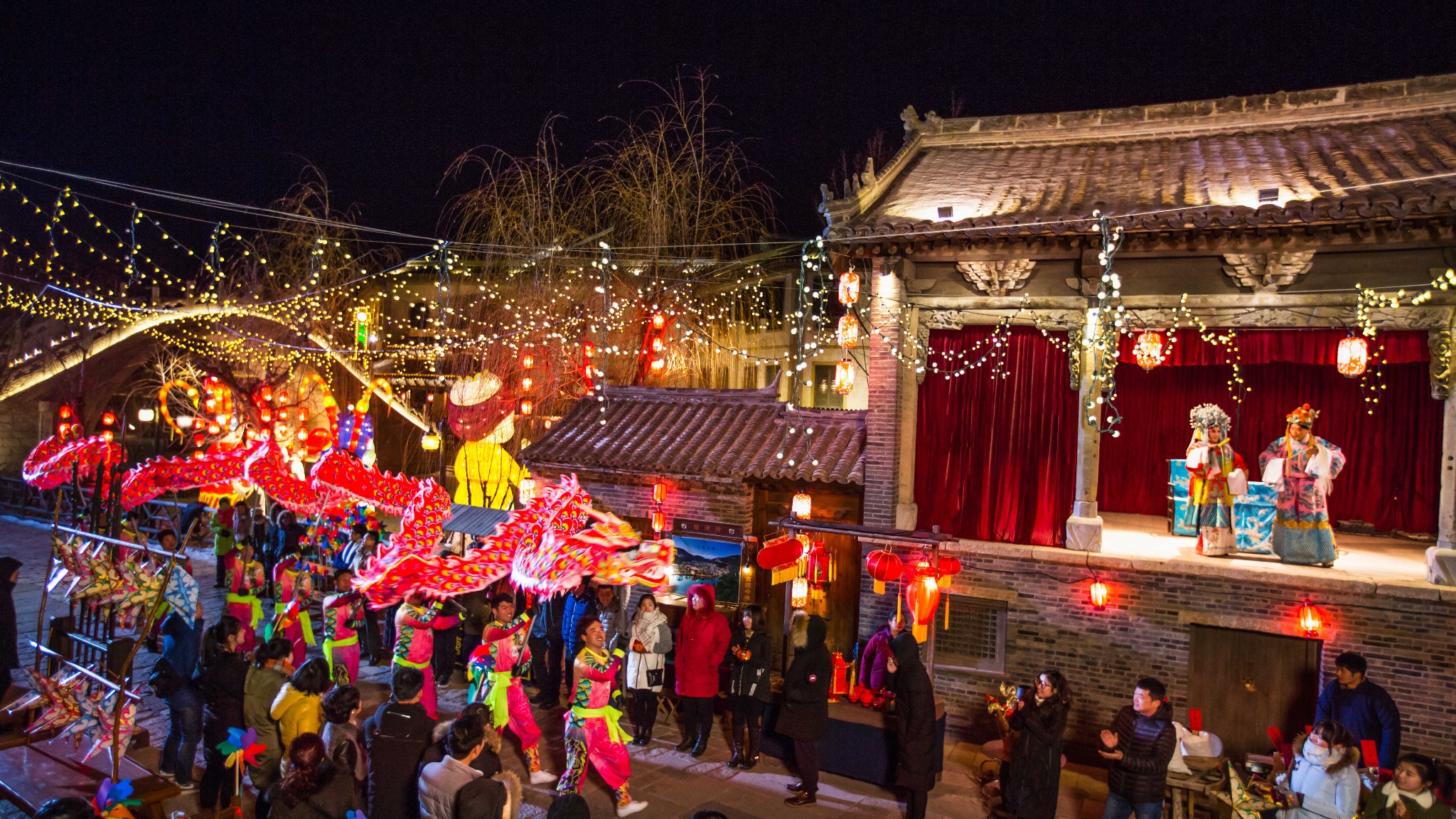 过年怎么玩,这个春节带家人来古北水镇感受浓浓年味儿