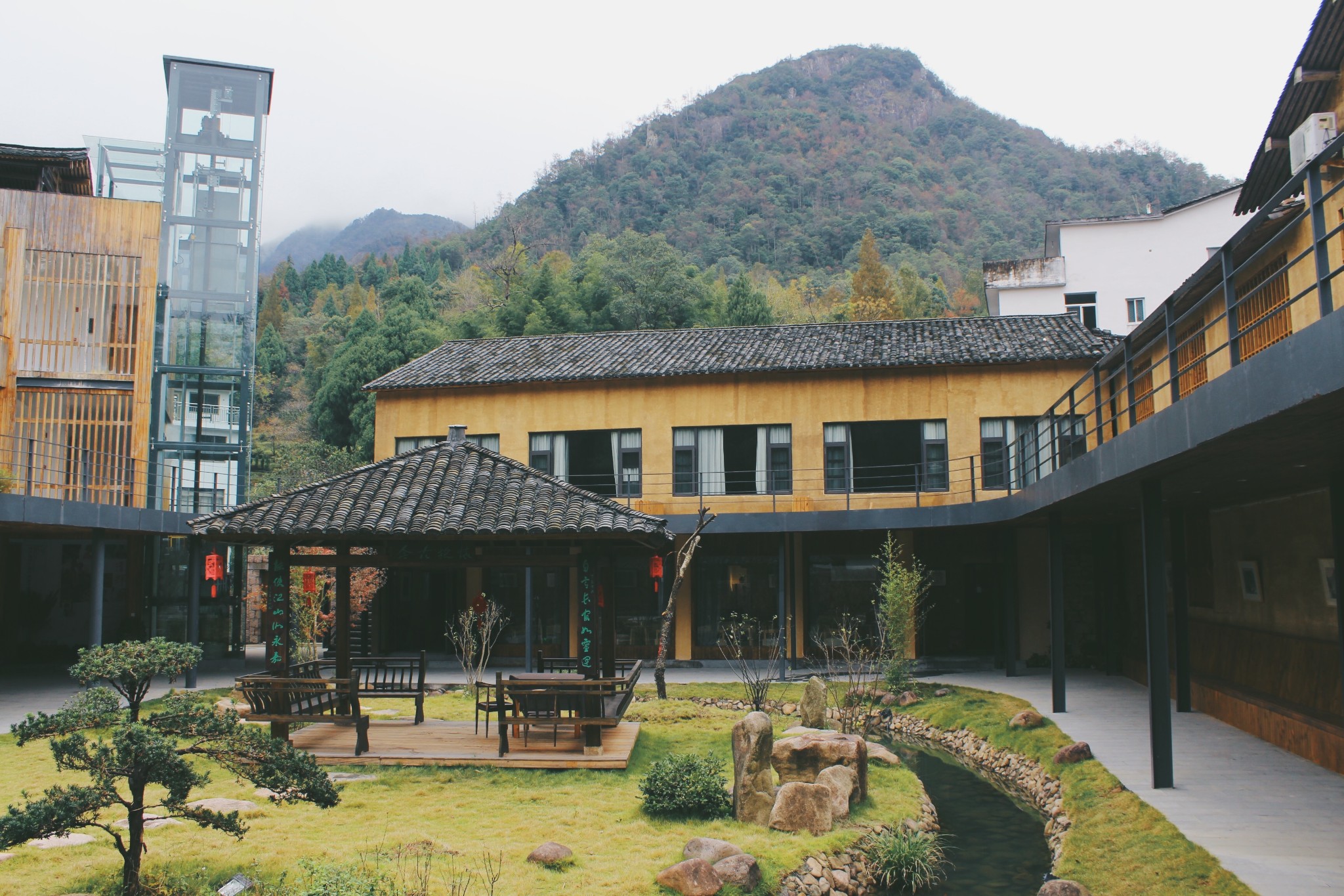 当我行走在楠溪书院