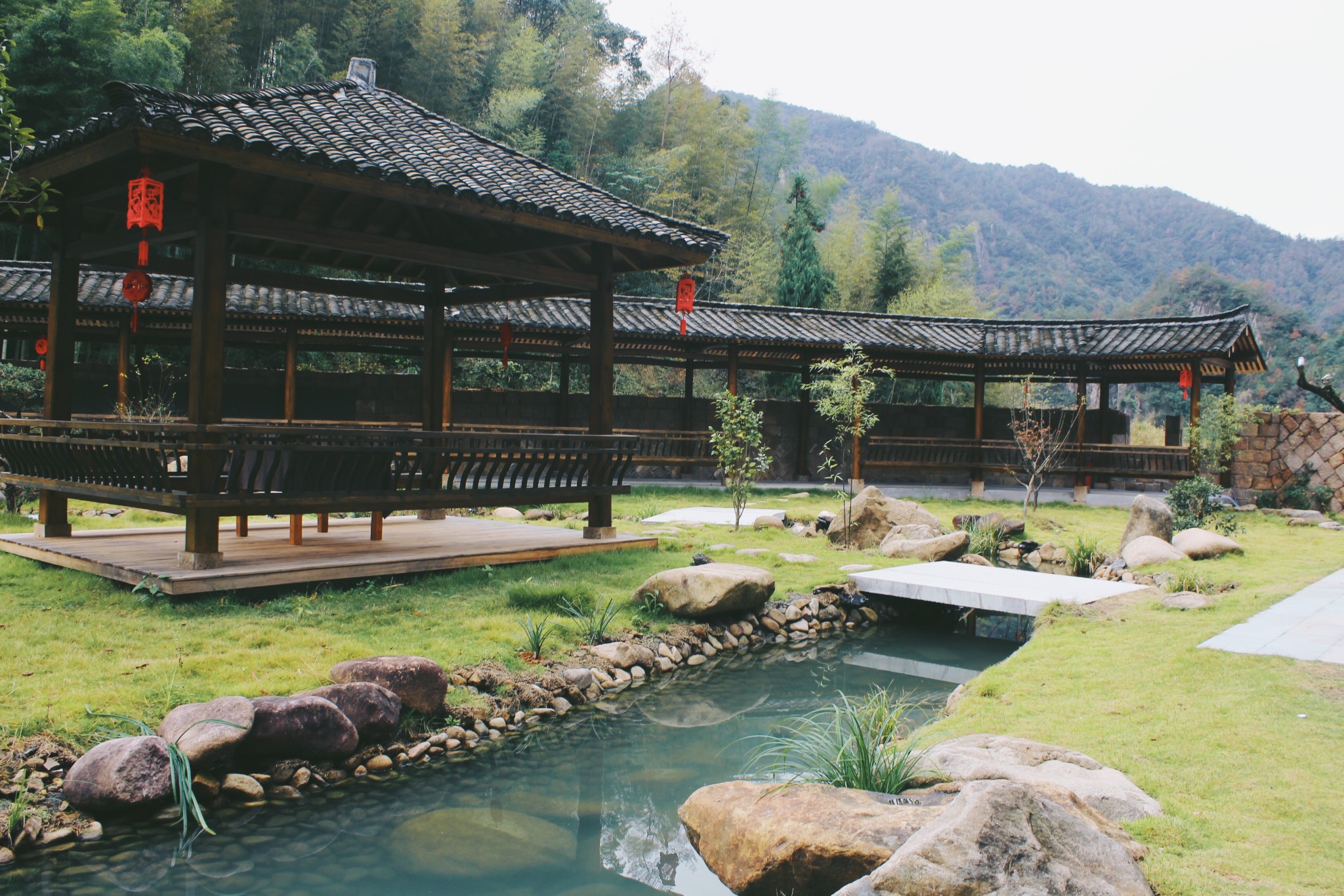 当我行走在楠溪书院