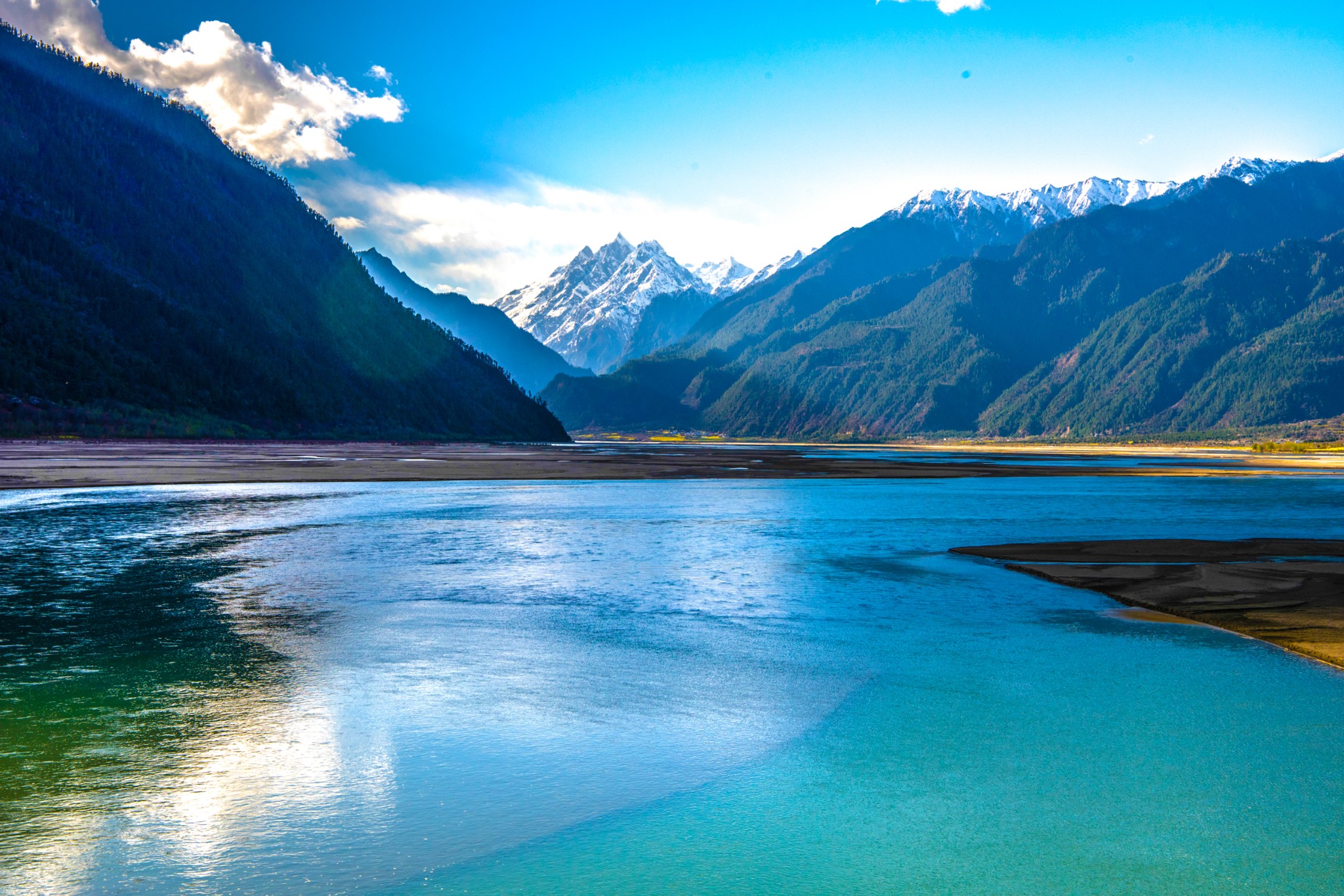 两个古稀老人318国道拉萨-成都段游记系列七:记游客难得一至的易贡措