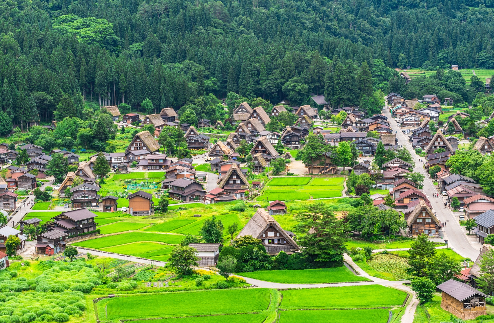 日本白川乡合掌村飞驒高山一日游世界遗产四季美景小京都品尝当地特产