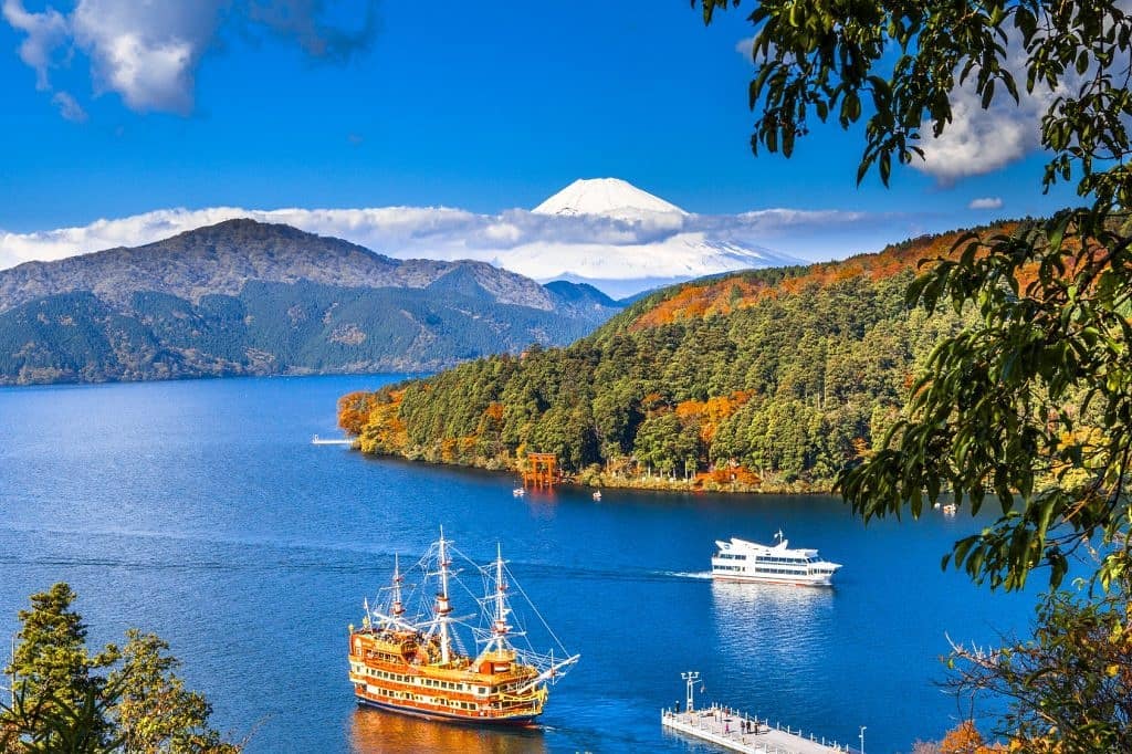 day2东京→箱根(芦之湖→箱根神社)