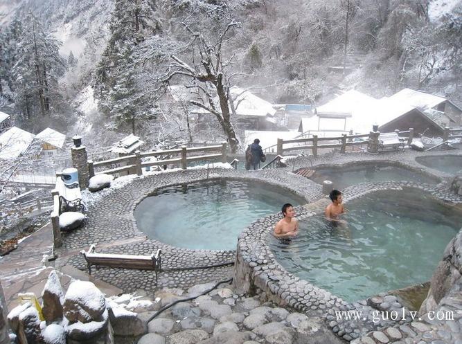 达古冰川或者黑水县有温泉吗 马蜂窝