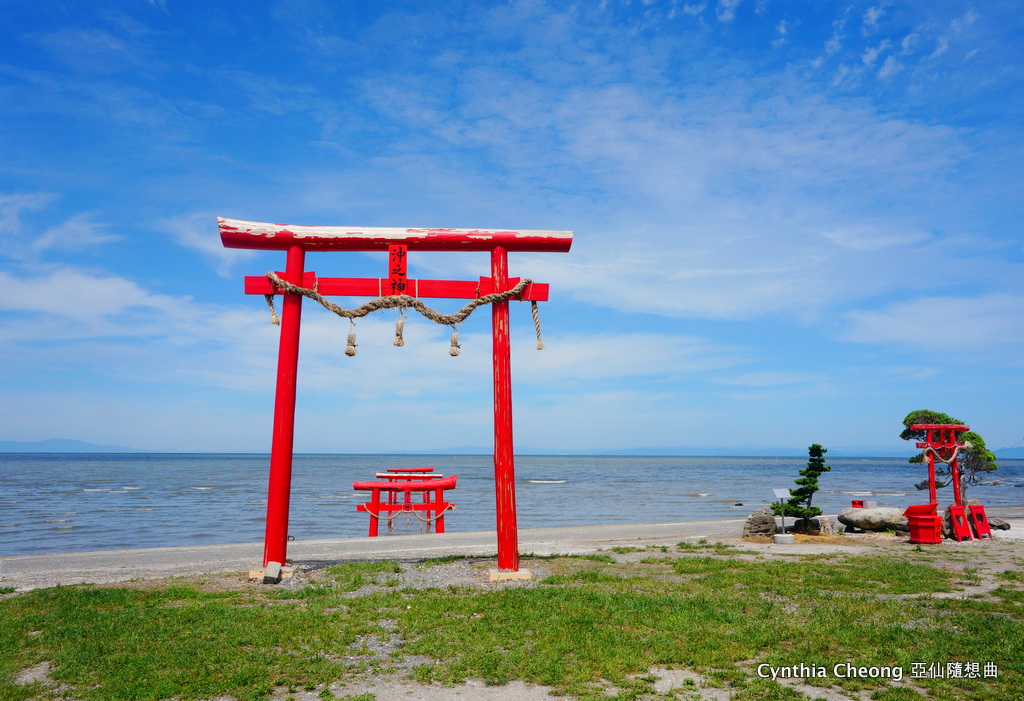 2018亞仙火車遊日本佐賀縣大魚神社の海中鳥居