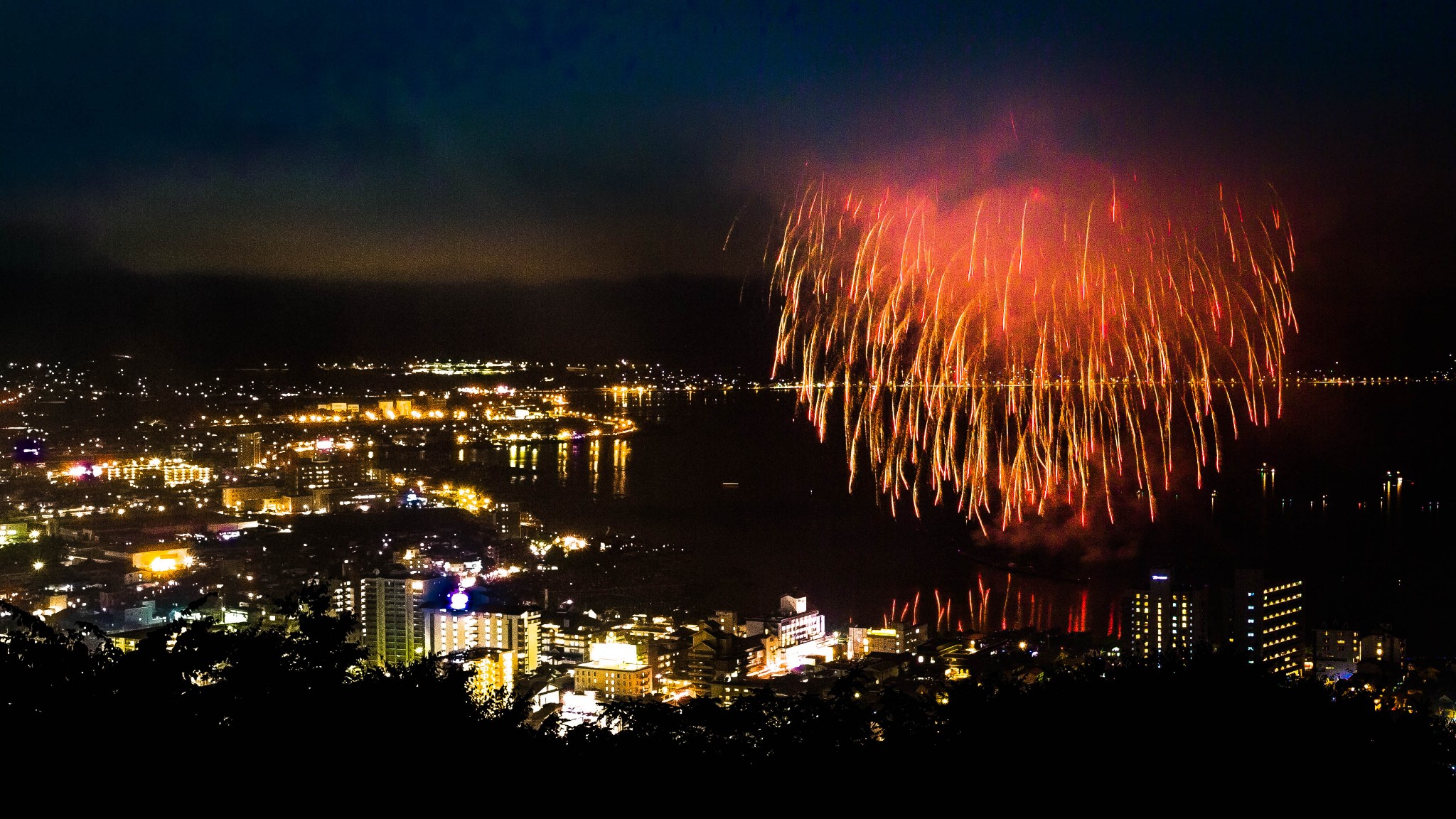 诹访湖祭湖上花火大会攻略 诹访湖祭湖上花火大会门票 地址 诹访湖祭湖上花火大会景点攻略 马蜂窝