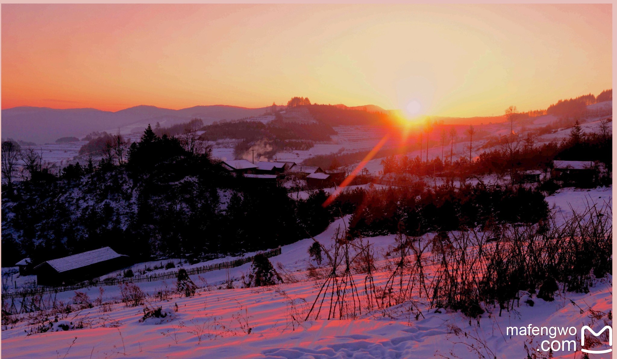 #我的2018#抓住年尾巴，吉林雪村行摄游一一雪...