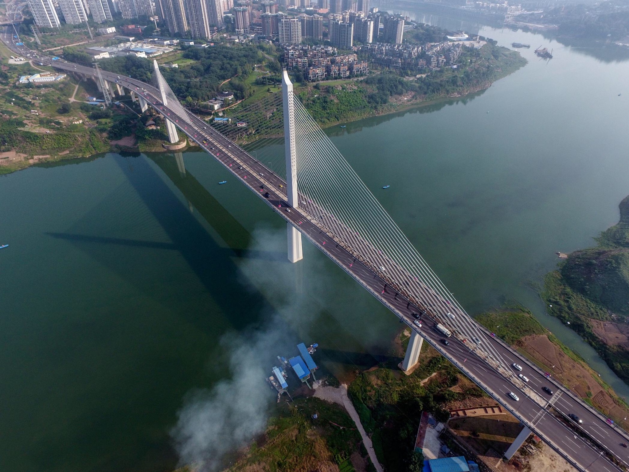 重庆土湾大桥动工了图片