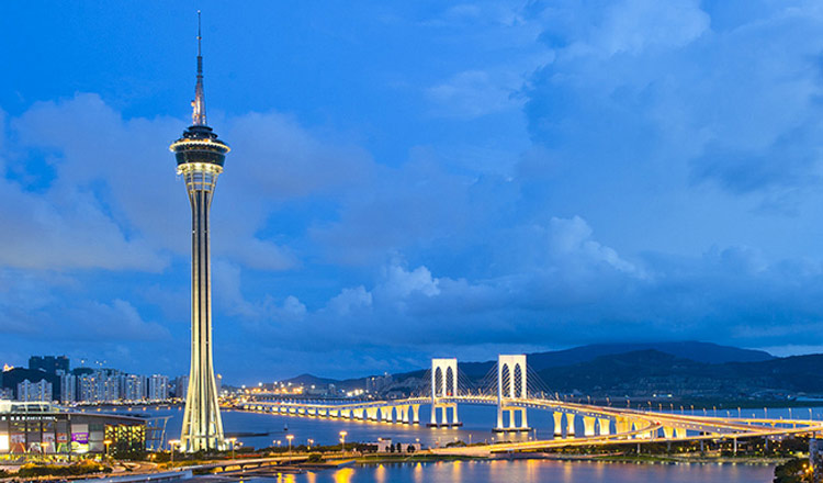 珠澳海湾游(船游澳门 港珠澳大桥 横琴金融岛 珠海会展中心)