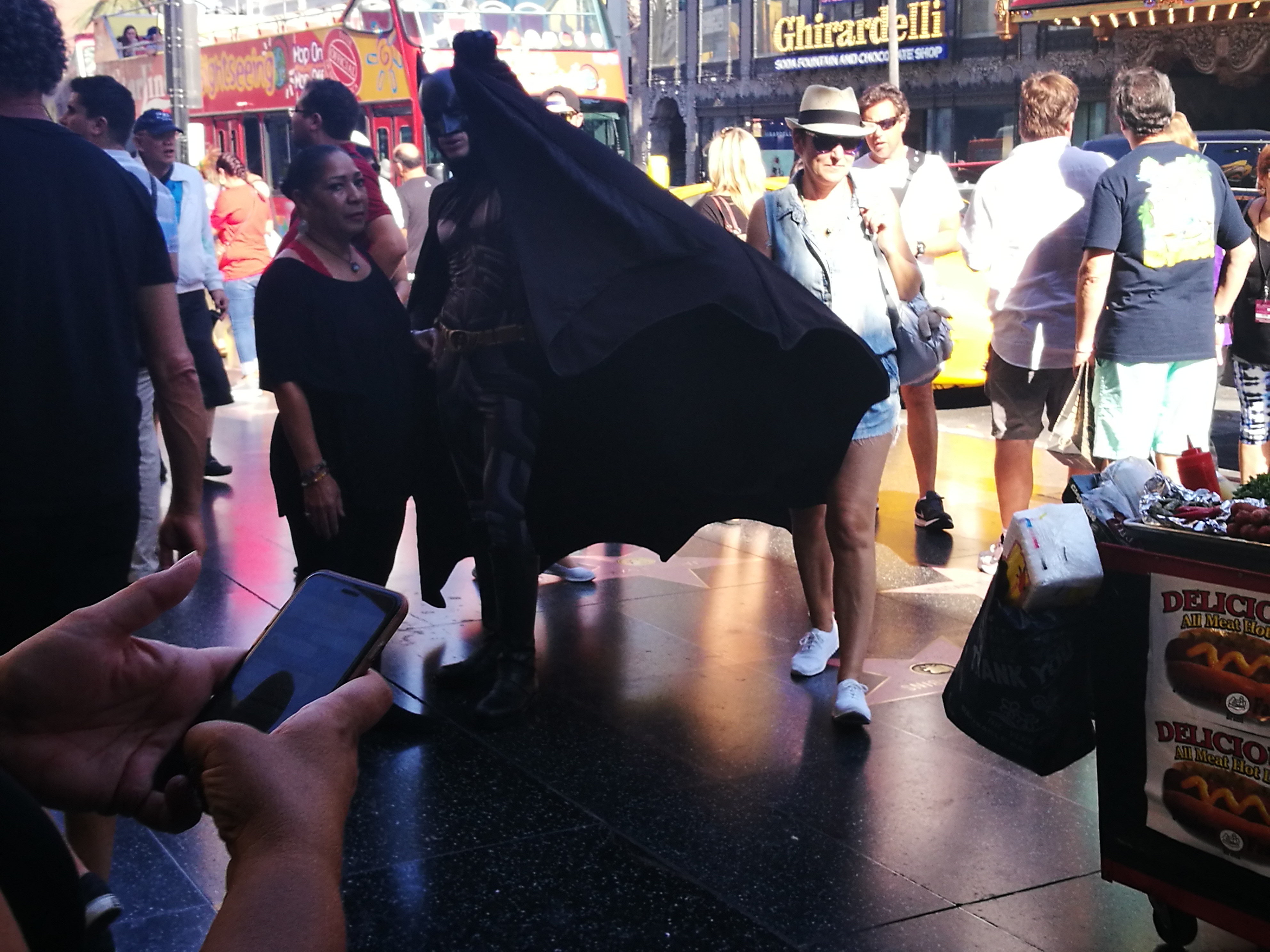 Hollywood Blvd Hotdog Vendor