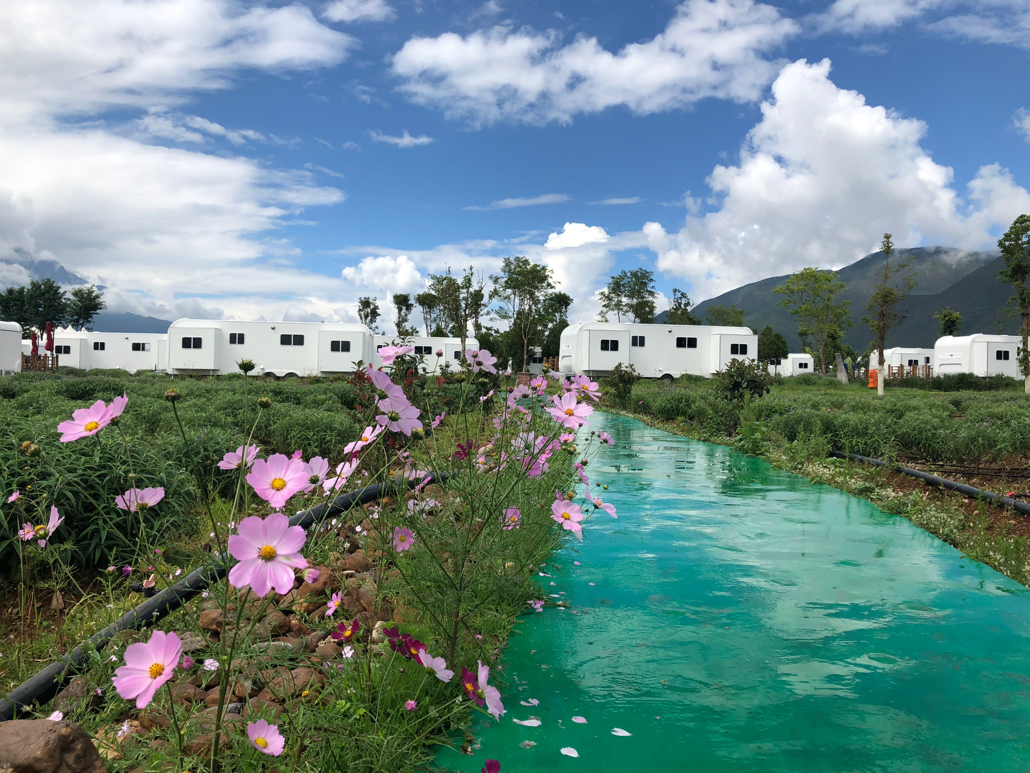 像本地人一样玩丽江住在房车营地的40天