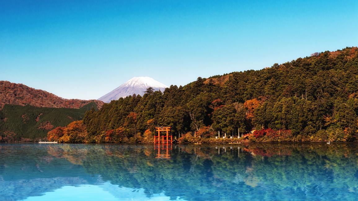 神奈川一日游 (镰仓高校前站 箱根大涌谷 芦之湖 抹茶体 御殿场